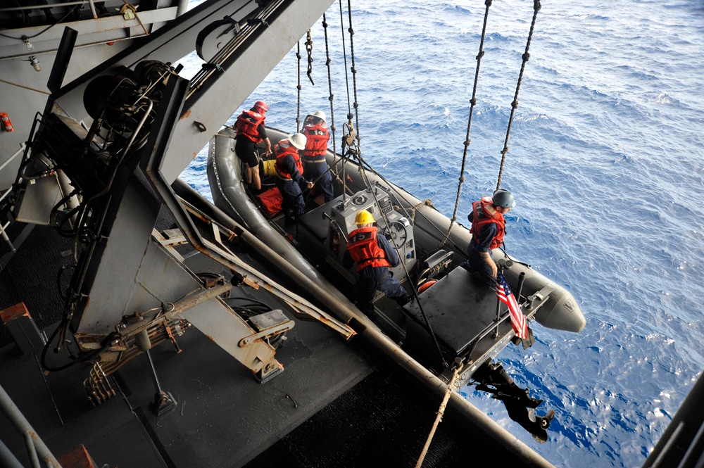 USS George Washington action