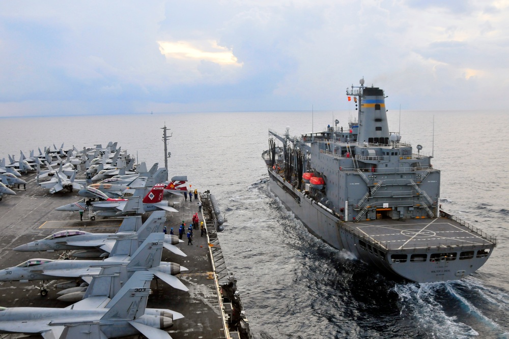 USS George Washington action