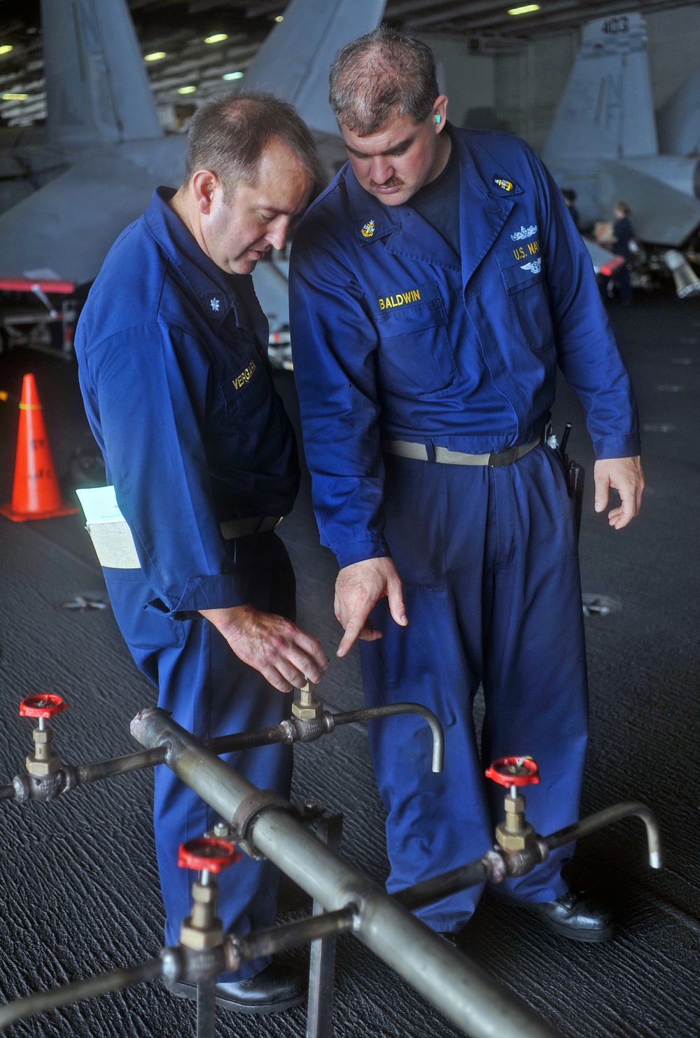 USS George Washington action