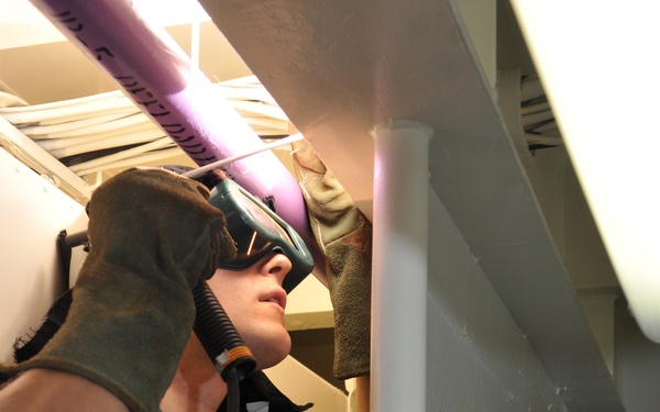 USS Ronald Reagan action