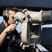 Sailor on lookout aboard USS George H.W. Bush