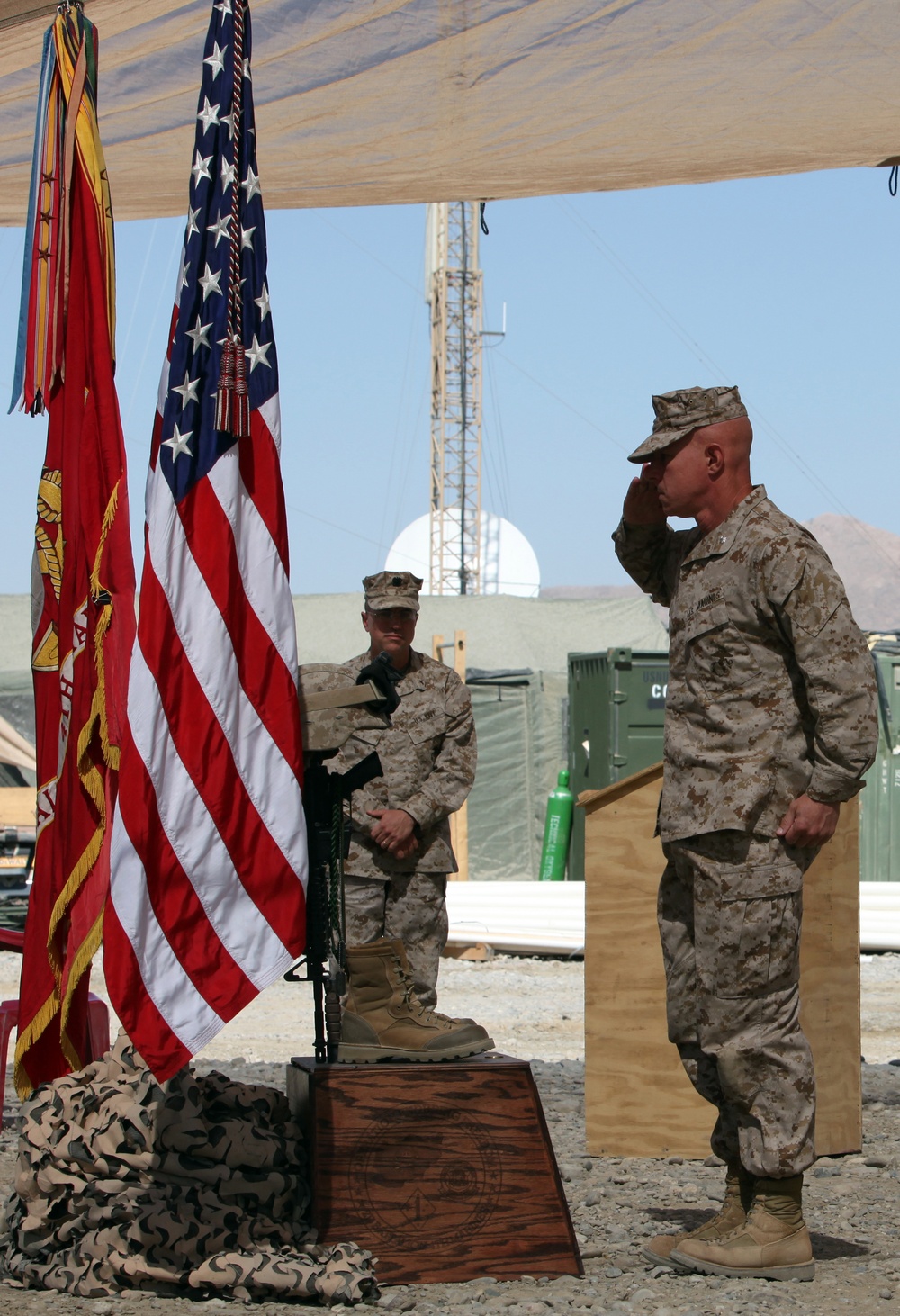 Marines honor fallen brother in Musa Qal’eh