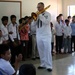 Sailors visit fine arts school in Cambodia