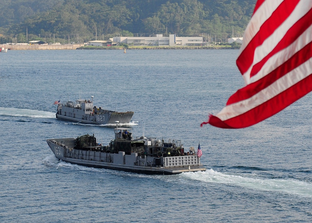 PHILBEX underway in Subic Bay