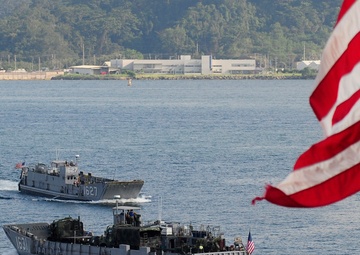 PHILBEX underway in Subic Bay