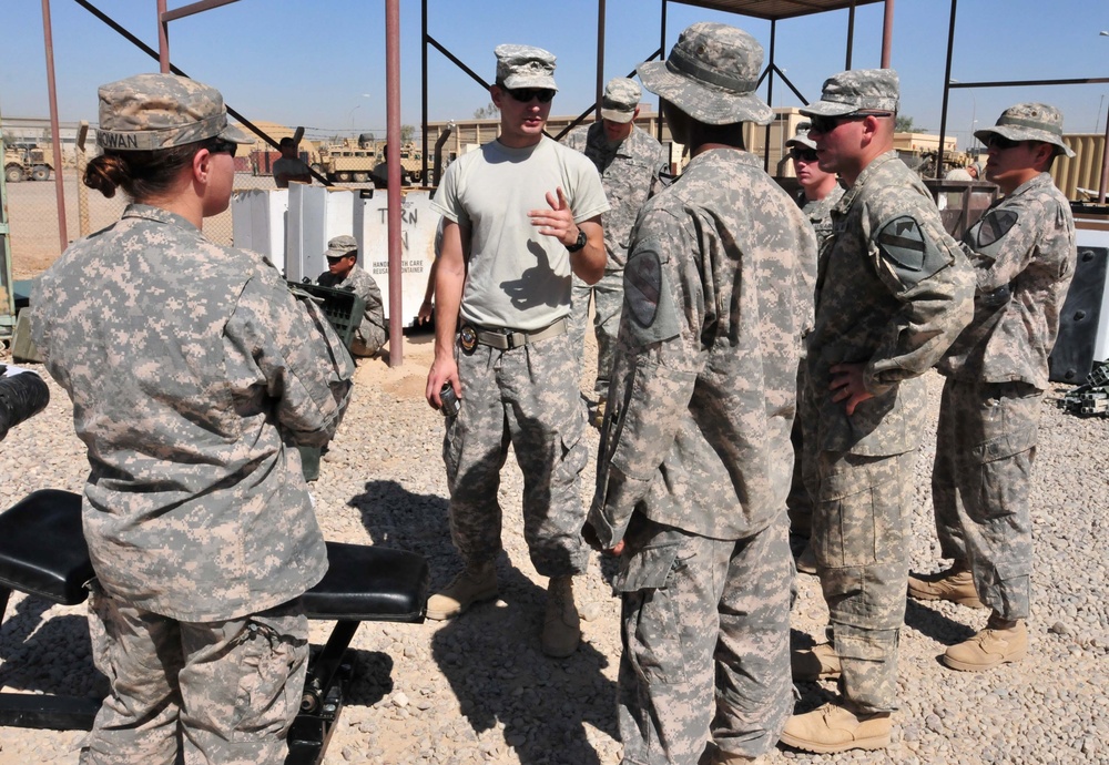 Soldiers handle customs mission while deployed