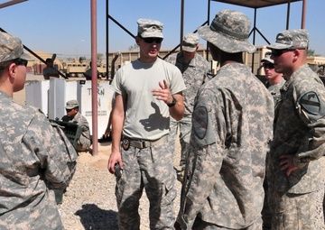 Soldiers handle customs mission while deployed