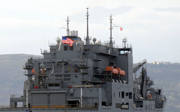 USNS Robert E. Peary in Greece