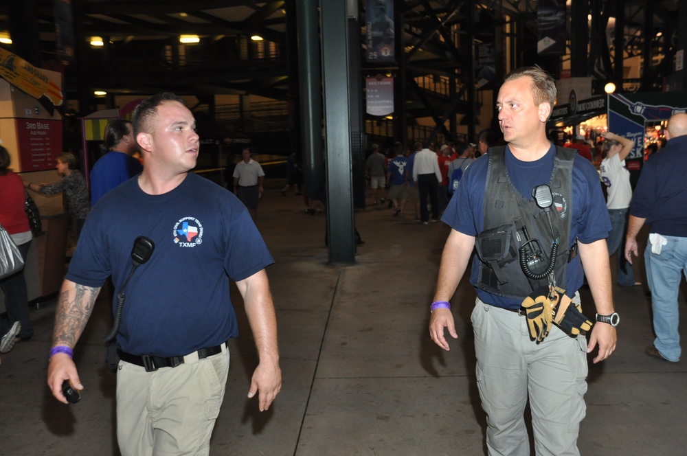 'Civil Support' Guard unit pitches in as part of public safety effort at World Series