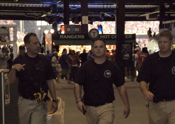 'Civil Support' Guard unit pitches in as part of public safety effort at World Series