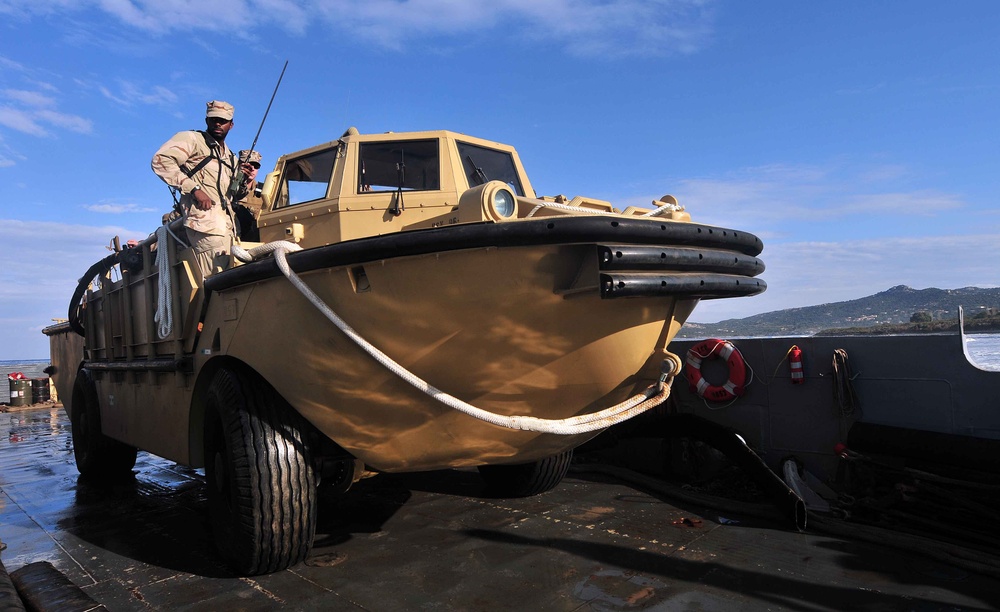 USS Mesa Verde action