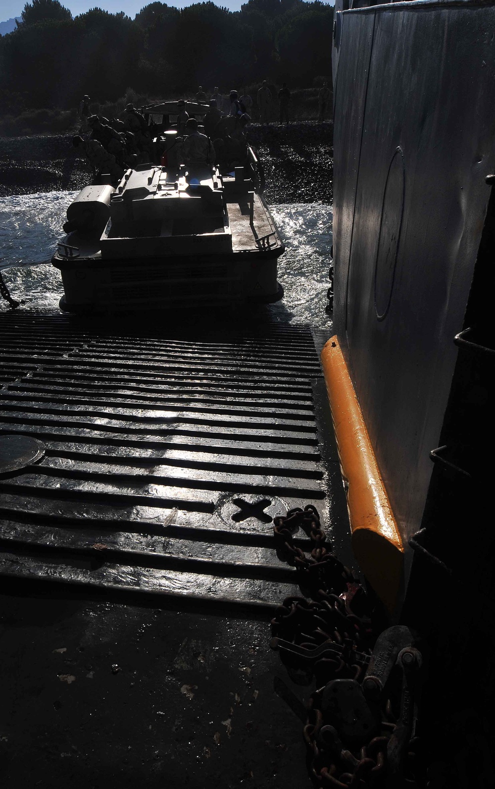 USS Mesa Verde action