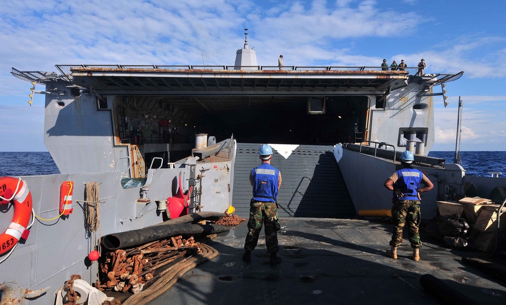USS Mesa Verde action