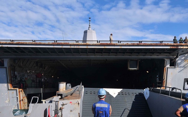 USS Mesa Verde action