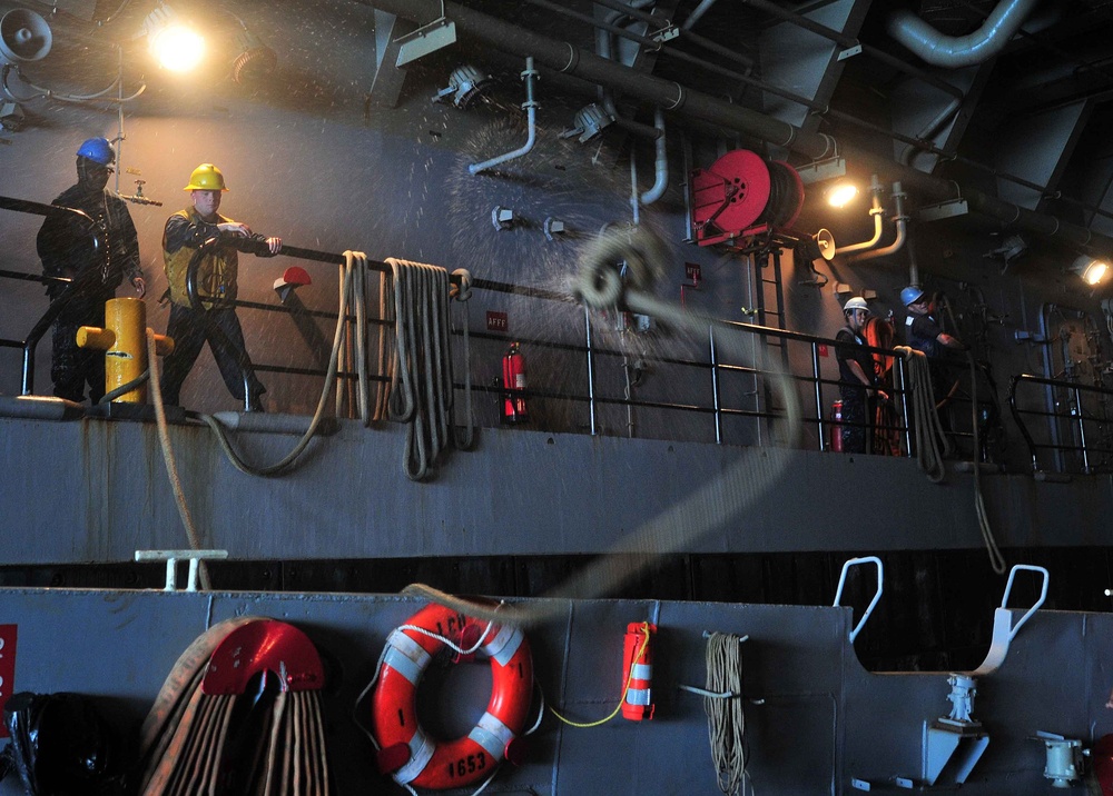 USS Mesa Verde action