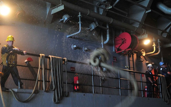 USS Mesa Verde action