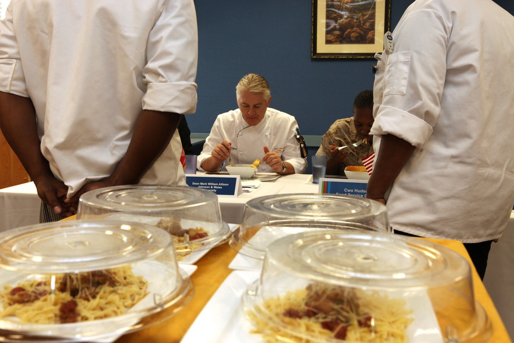 Culinary contestants go head-to-head in pasta themed competition