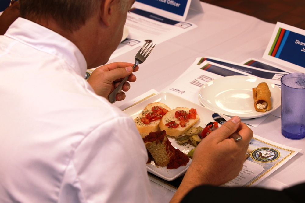 Culinary contestants go head-to-head in pasta themed competition