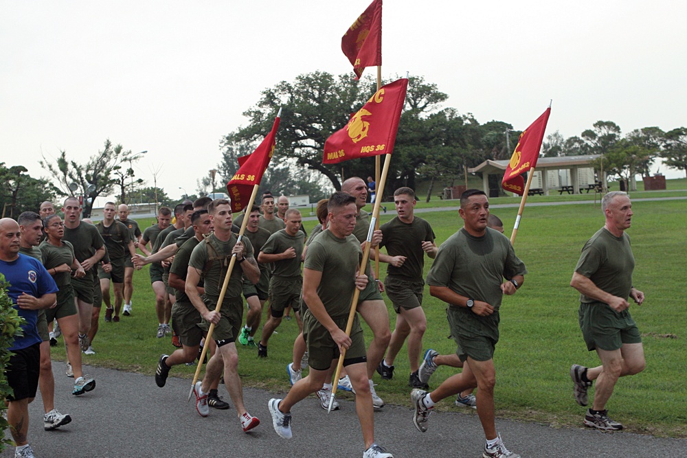 Marines sweat for Kadena Special Olympics