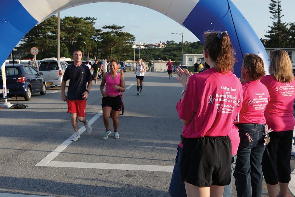 US Naval Hospital hosts 5K to raise breast cancer awareness