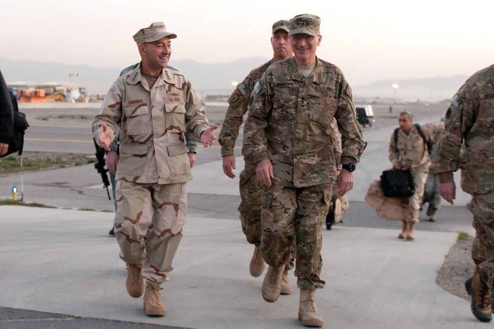 SACEUR visits ISAF Joint Command