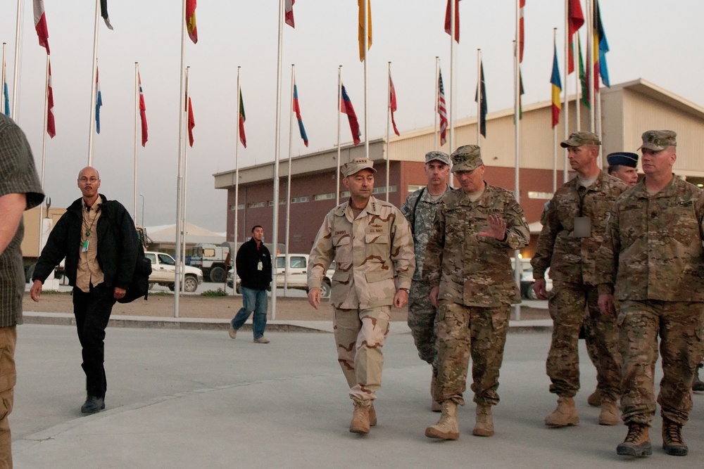 SACEUR visits ISAF Joint Command