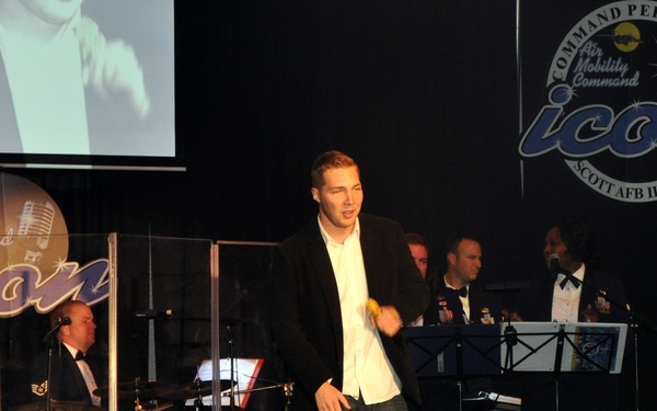 Scott AFB airman first class participates in AMC Icon talent competition finals
