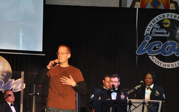 McConnell officer participates in AMC Icon talent competition finals