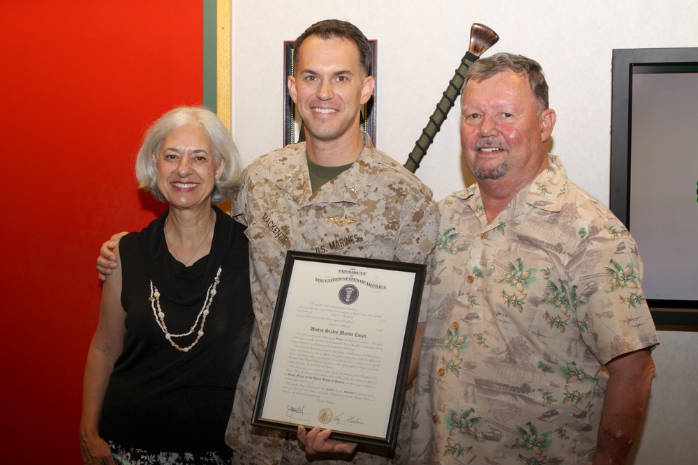 Paul Mackenzie's promotion to lieutenant colonel