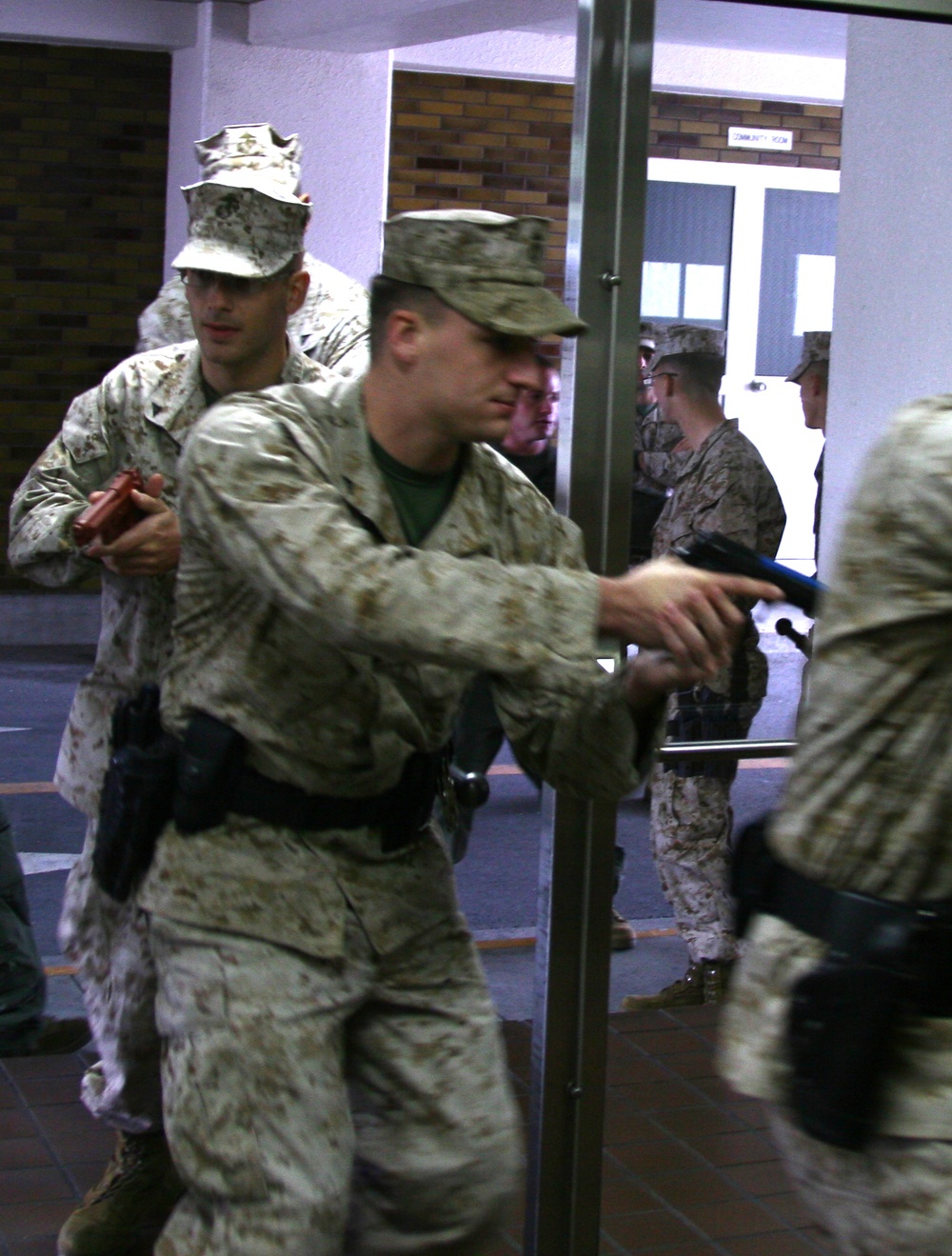 Military police improve room clearing tactics