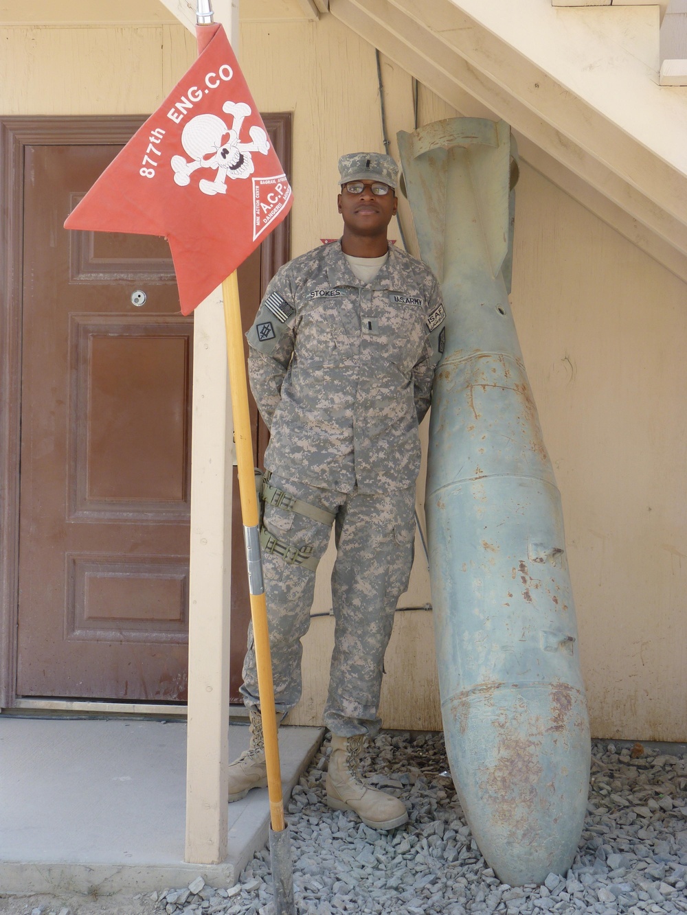 877th Horizontal Eng. Company rids terrain of munitions in Afghanistan