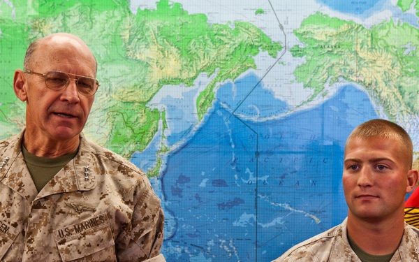 Sgt. Minkie receives NAM