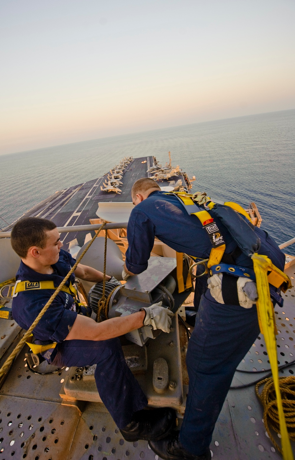 USS John C. Stennis in the Arabian Sea