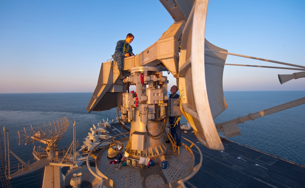 USS John C. Stennis in the Arabian Sea