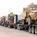 Convoys continue to leave Iraq