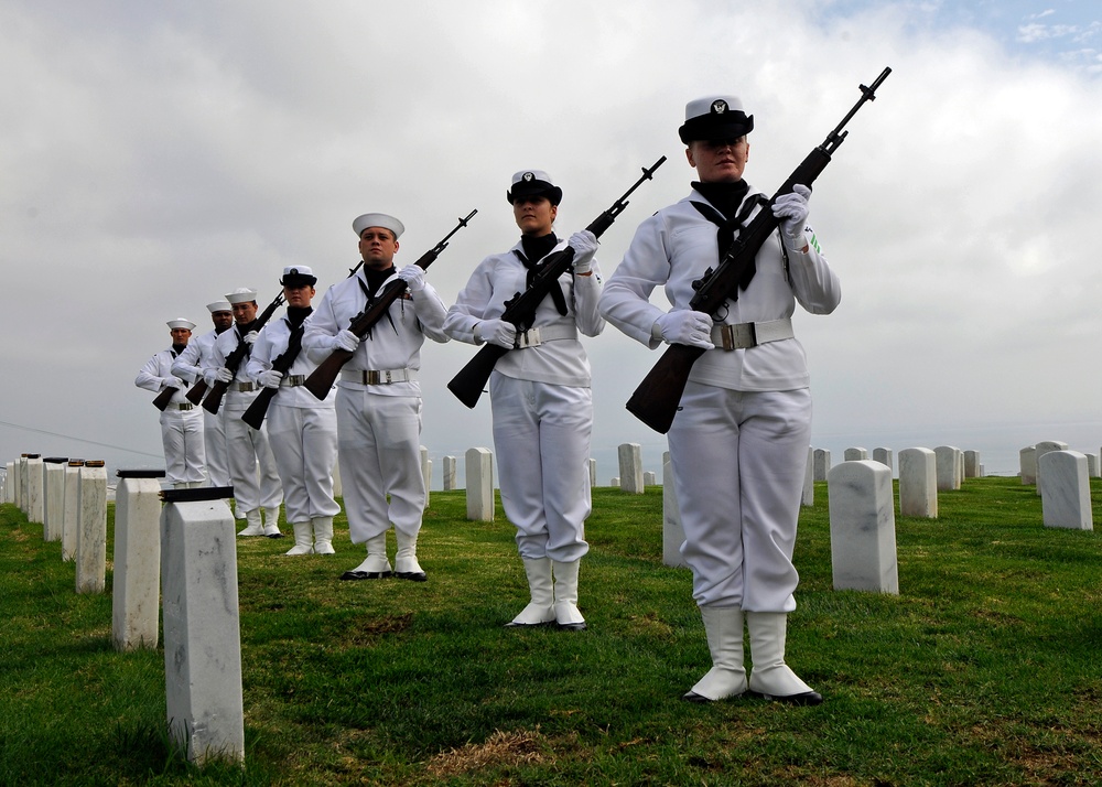 Funeral held for retired Vice Adm. Paul F. McCarthy