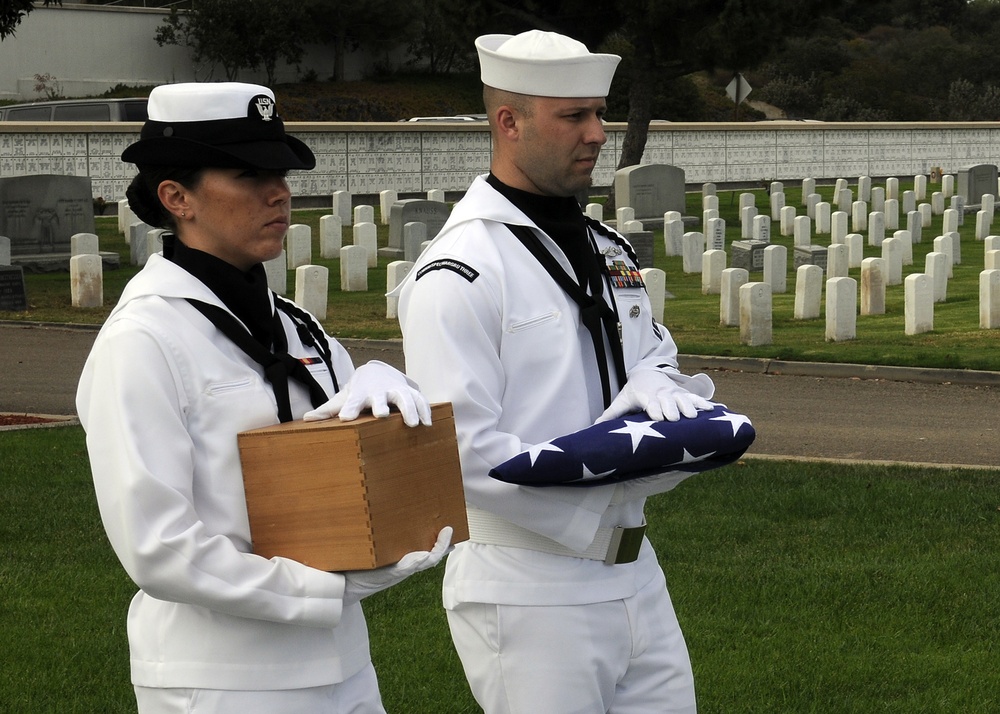 Funeral held for retired Vice Adm. Paul F. McCarthy