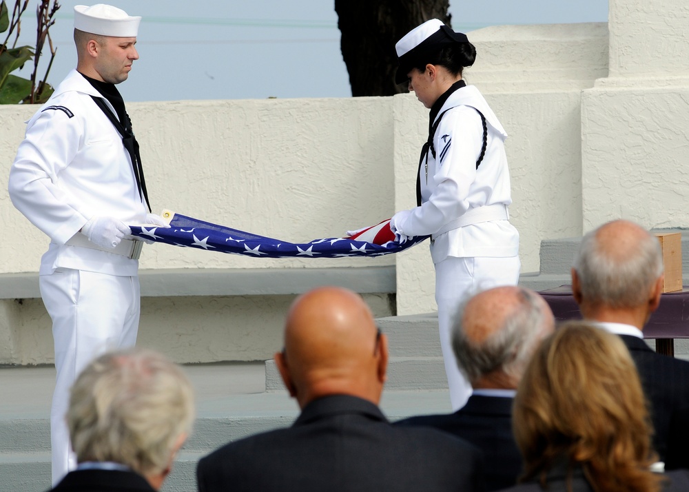 Funeral held for retired Vice Adm. Paul F. McCarthy