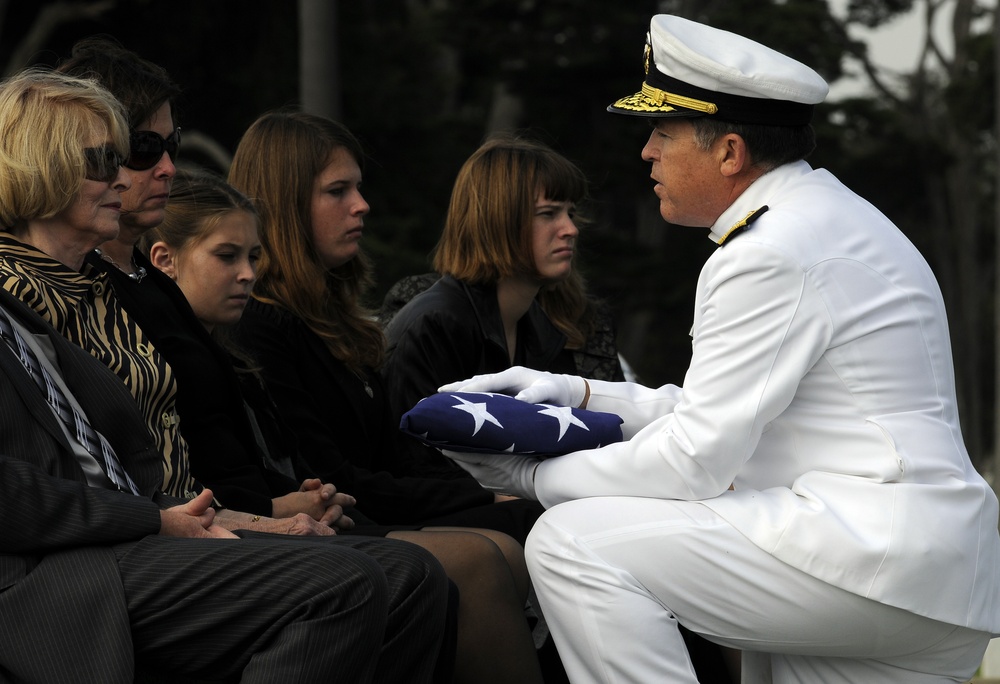 Funeral held for retired Vice Adm. Paul F. McCarthy