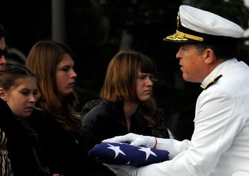 Funeral held for retired Vice Adm. Paul F. McCarthy