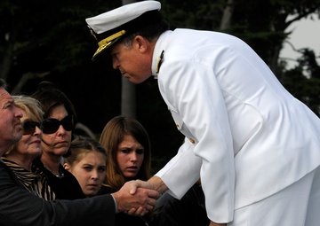 Funeral held for retired Vice Adm. Paul F. McCarthy