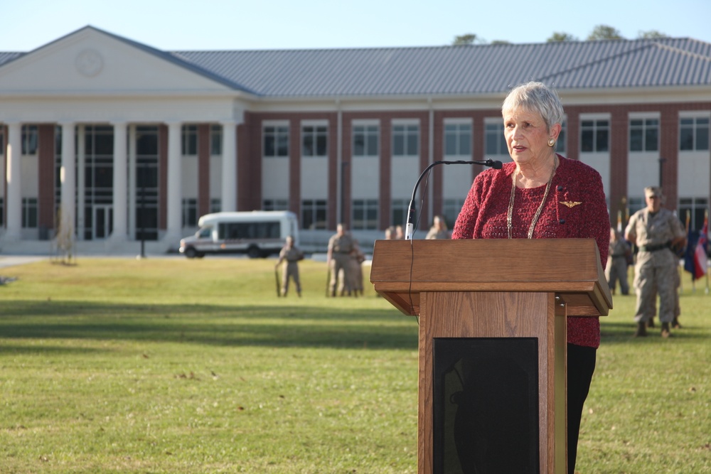 Cherry Point HQ building honors innovative Marine aviator