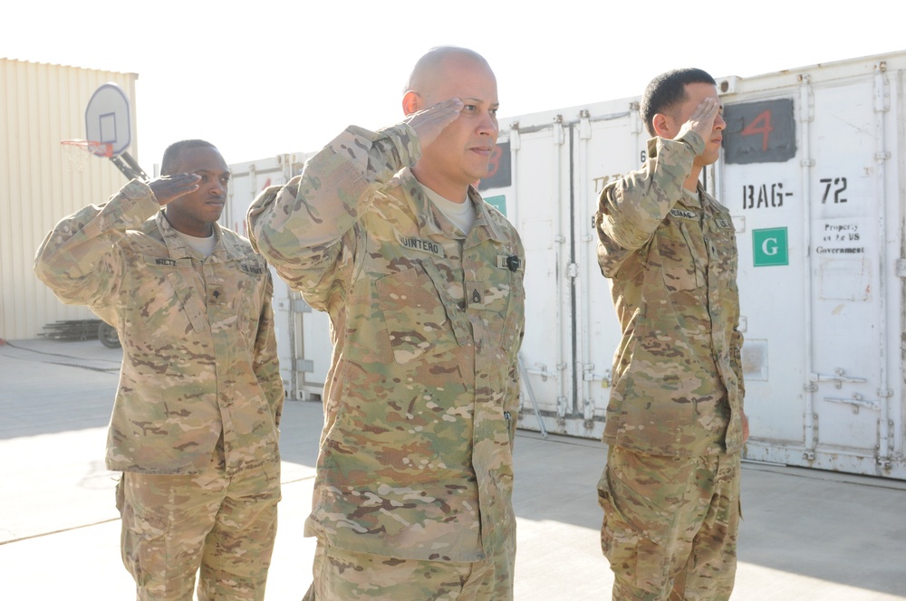 Dignity, Reverence and Respect: Quartermaster Soldiers Honor the Fallen