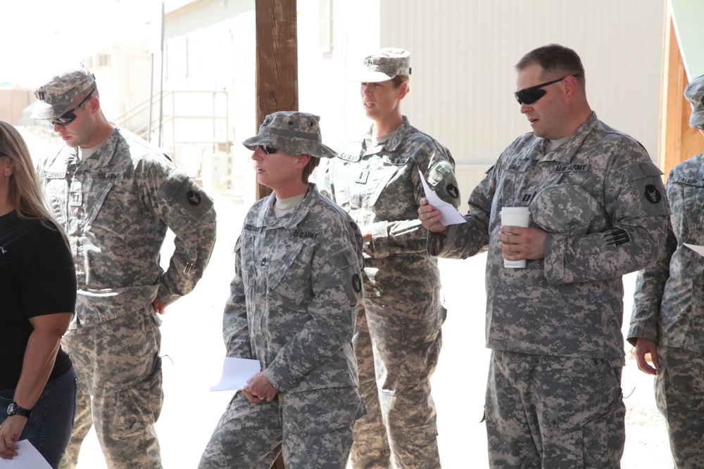 Honoring the Fallen ceremony