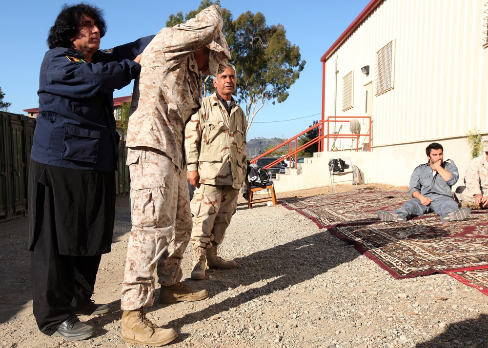 Afghan role-players invaluable for I MEF training