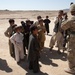 Afghan and US forces meet with local leaders in Ulagay