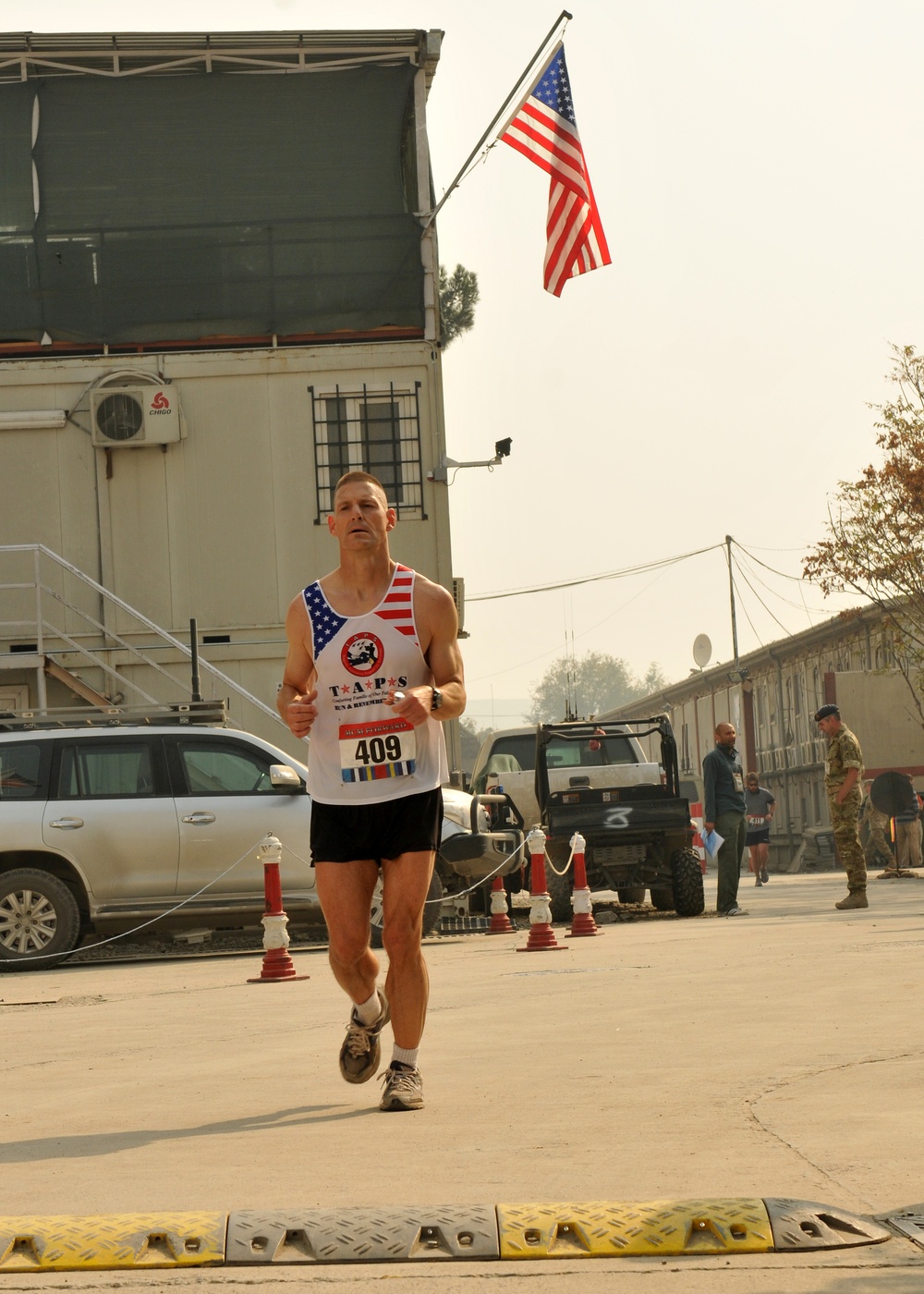 Airman takes first place in Kabul-based Marine Corps Marathon Forward