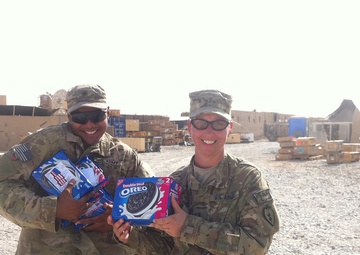 Soldiers enjoy midnight snack during ‘Operation Oreo Cookie’
