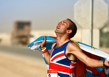 Runners endure Marine Corps Marathon Forward in Helmand province