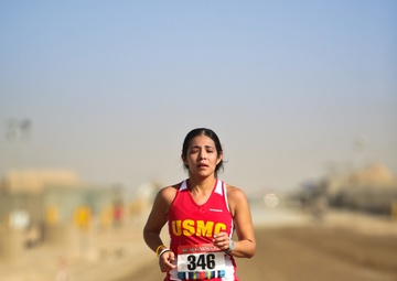 Runners endure Marine Corps Marathon Forward in Helmand province